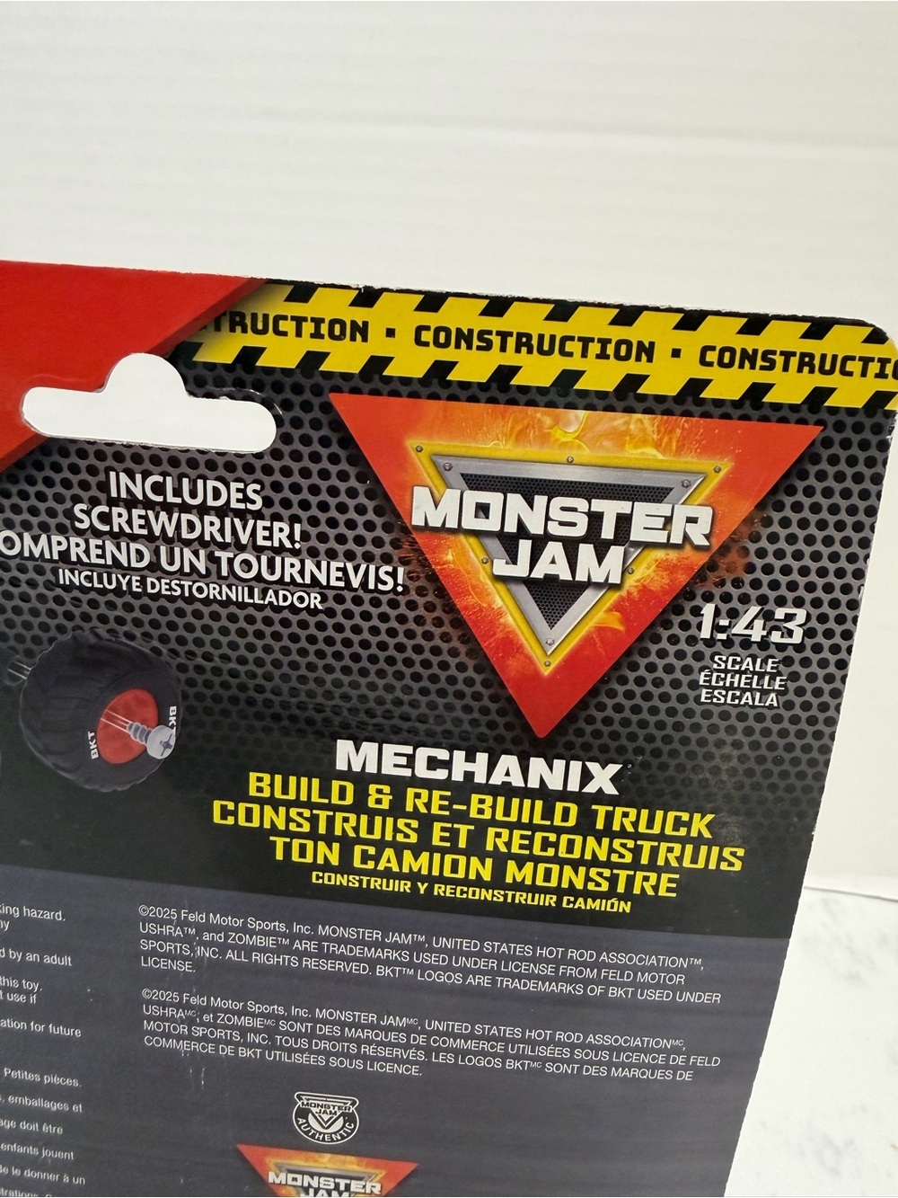 Zombie Truck Toy - White and Red - Picture 5 of 6